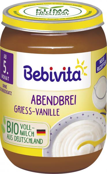 Bebivita Abendbrei Griess-Vanille von Bebivita