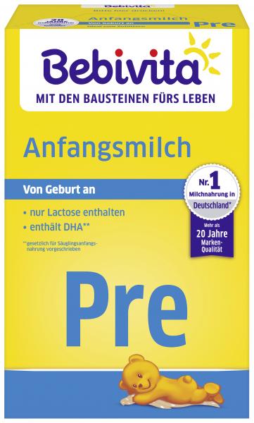 Bebivita Anfangsmilch Pre von Geburt an von Bebivita