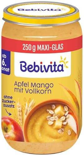 Bebivita Frucht & Getreide Apfel-Mango mit Vollkorn, 250g von Bebivita