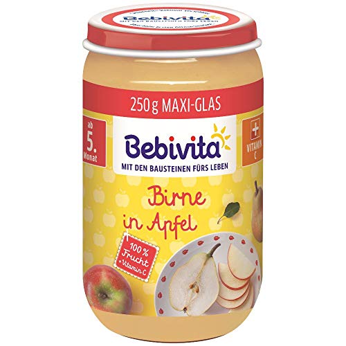 Bebivita Früchte Birne in Apfel, 250 g von Bebivita