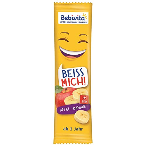 Bebivita Früchte-Riegel BEISS MICH! Apfel-Banane, 25 g von Bebivita