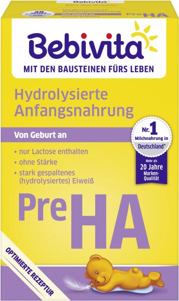 Bebivita Hydrolysierte Anfangsnahrung Pre HA von Bebivita