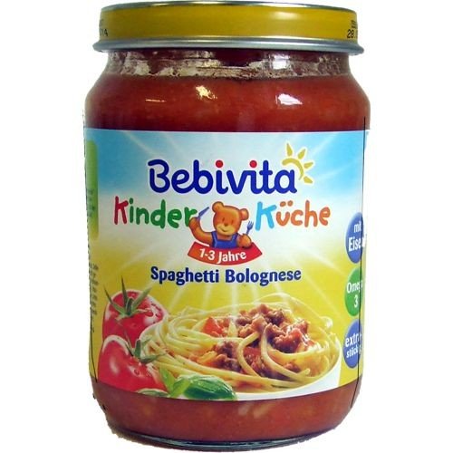 Bebivita Kinder-Küche Spaghetti Bolognese, 250g von Bebivita