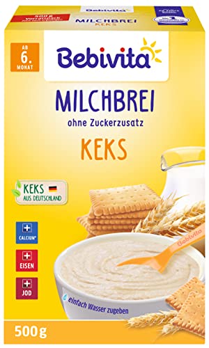 Bebivita Milchbreie ohne Zuckerzusatz Milchbrei Keks von Bebivita