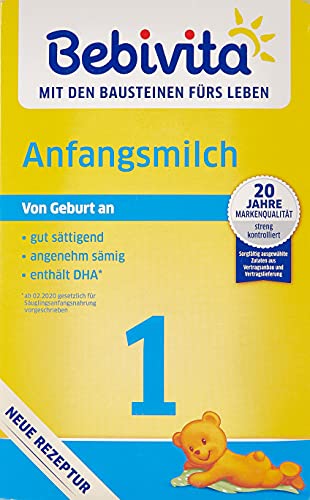 Bebivita Milchnahrung 1 Anfangsmilch, 500g von Bebivita