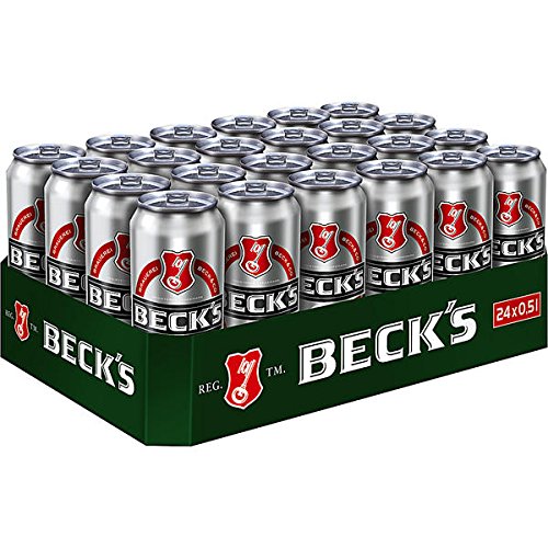 24 Dosen Beck´s Pils a 0,5l Dosen 4,9% vol. Becks Bier inc. 6.00€ EINWEG Pfand von Beck's
