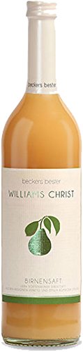 Beckers bester Sortenrein Birnensaft Williams-Christ EW, 6er Pack (6 x 700 ml) von Beckers bester