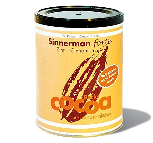 Bio Sinnerman forte (96% Kakao ohne Zuckerzusatz) - Becks Cocoa - 250g von Becks Cocoa