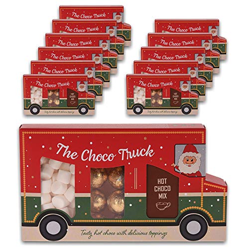 Becky´s The Winter Choco Truck - Trinkschokolade, Marshmallows und goldene Schoko-Pralinen - 12 x 125 g von Becky´s