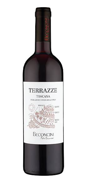 "Terrazze" Toscana Rosso IGT 2021 von Beconcini