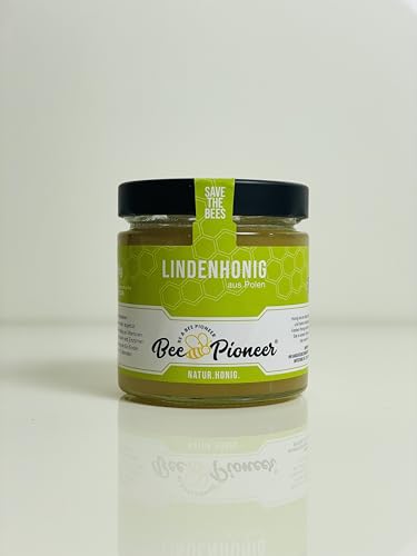 Bee Pioneer Lindenhonig, Naturhonig aus Polen, 100% Rein und Roh von Bee Pioneer