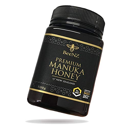 BeeNZ® - Manuka Honig - 100% reiner Manuka-Honig ohne Zusatzstoffe - Methylglyoxal Gehalt (500g, 263+ Mgo) von BeeNZ