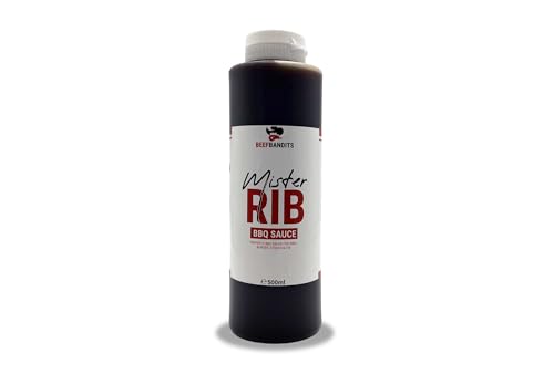 Mister RIB Sauce | BBQ Soße für Ribs, Burger, Steaks & Co von Beefbandits