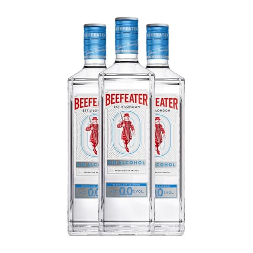 Gin Beefeater 0,0 70 cl Sin Alcohol (Karton mit 3 Flaschen von 70 cl) von Beefeater James Burrough Ltd