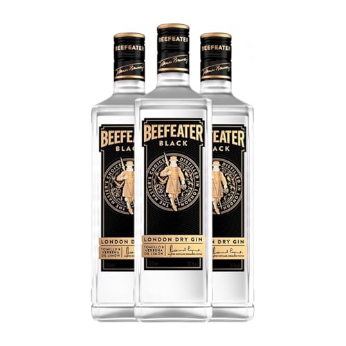 Gin Beefeater Black 70 cl (Karton mit 3 Flaschen von 70 cl) von Beefeater James Burrough Ltd