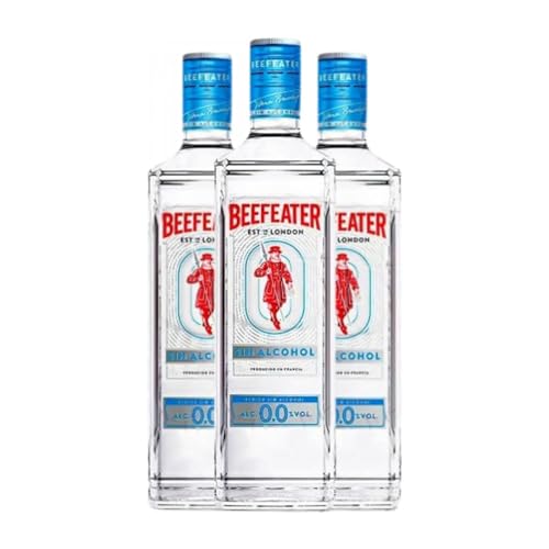 Gin Beefeater Gin 70 cl Sin Alcohol (Karton mit 3 Flaschen von 70 cl) von Beefeater James Burrough Ltd