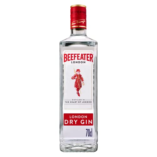 Beefeater London Dry Gin – Edler und hochwertiger Premium-Wacholderschnaps, nach London Dry Gin-Art hergestellt – 40% Vol von Beefeater