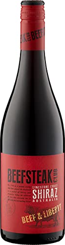 Beefsteak Club Beef and Liberty Shiraz 2019 (1x 0,75L) | trocken | Rotwein | Argentinien | Cabernet Sauvignon von Beefsteak Club