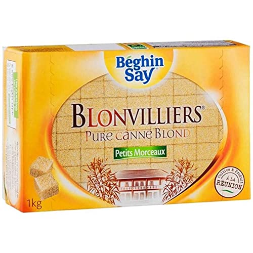 Béghin Say Blonvilliers Blond De Canne Petits Morceaux 1Kg (lot de 3) von Beghin Say