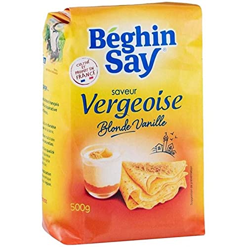 Béghin Say Saveur Vergeoise Blonde Vanille 500g (lot de 3) von Beghin Say