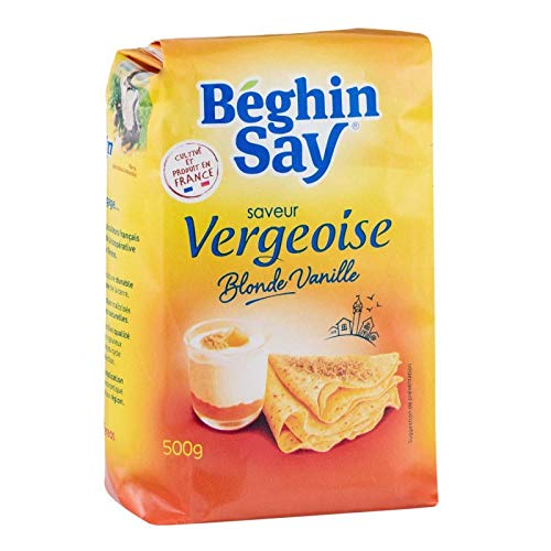 Béghin Say - Vanille-Aroma Vergeoise Blonde 500G - Packung mit 5 von Beghin Say