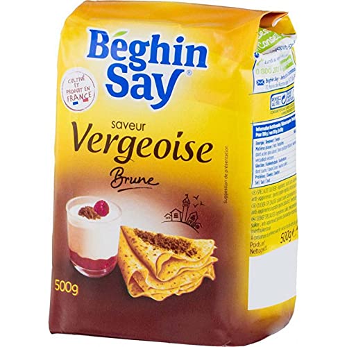 Béghin Say Vergeoise Saveur Brown, 500 g, 12 Stück von Beghin Say