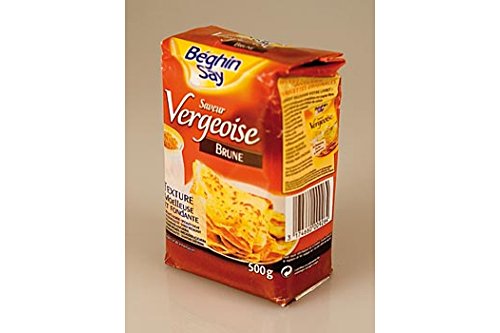 Vergeoise Zucker, braun, mit Karamel aromatisiert, 500g von Beghin Say