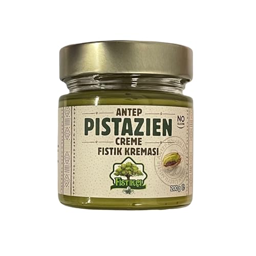 Natürliche Pistaziencreme aus Premium Pistazien | 200 g | Für die virale Dubai-Schokolade und alle Gerichte | Pistazienpaste | Pistazienmus | Ohne Palmöl und Glukose (1 Stück Premium) von Beho