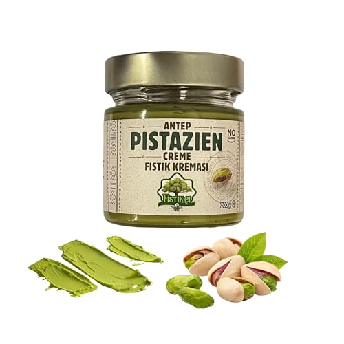 Natürliche Pistaziencreme aus Premium Pistazien | 200 g | Für die virale Dubai-Schokolade und alle Gerichte | Pistazienpaste | Pistazienmus | Ohne Palmöl und Glukose (1 Stück Premium) von Beho