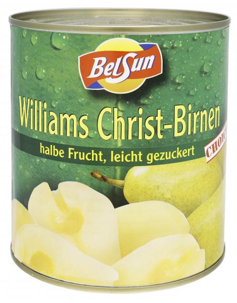 BelSun Williams Christ-Birnen halbe Frucht leicht gezuckert von BelSun