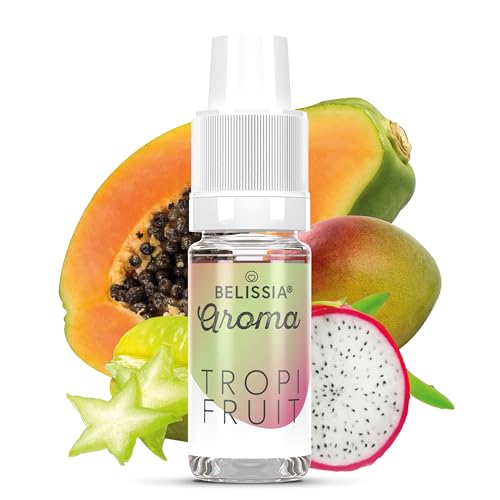 Belissia Lebensmittelaroma - Tropifruit - Hochdosiertes Lebensmittel Aroma 10ml. Zur Verwendung in Lebensmitteln & Getränken für Vernebler, Nebelmaschinen, Diffuser uvm. von Belissia