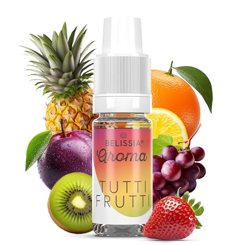 Belissia Lebensmittelaroma - Tutti Frutti - Hochdosiertes Lebensmittel Aroma 10ml. Für Lebensmittel, Kochen, Backen, Hobby, uvm. von Belissia