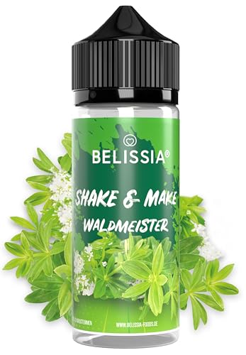 Belissia Shake and Make - Waldmeister - Hochdosiertes Lebensmittel Aroma 10ml mit praktischer Schüttelflasche zum mischen. Für Lebensmittel, Kochen, Backen, Hobby, Raumerfrischung uvm. von Belissia