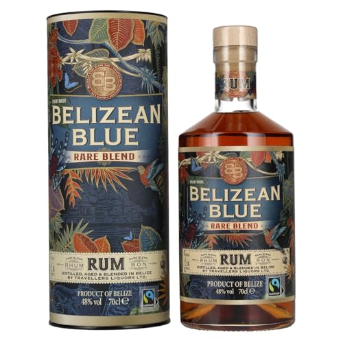 Belizean Blue RARE BLEND Rum 48% Vol. 0,7l in Geschenkbox von Belizean Blue