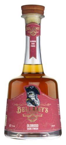 Bellamy's Reserve Rum Oloroso Cask Finish | 5 Jahre gereifter Rum Blend aus Barbados & Jamaika | Gefinished in Oloroso Sherry Casks | 1 x 700ml von Bellamy's Reserve Rum