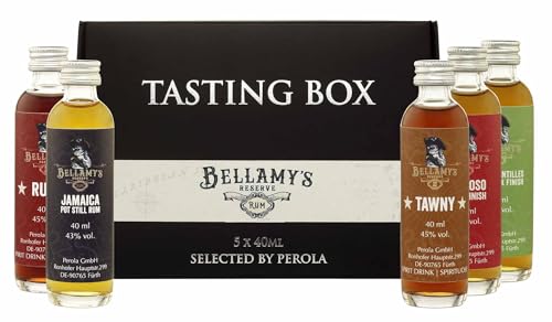 Bellamy's Reserve Rum Tasting Box (5x40ml) von Bellamy's Reserve Rum