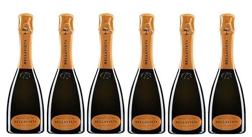 6x 0,375l - Bellavista - Grande Cuvée - Alma - Brut - HALBE - Franciacorta D.O.C.G. - Lombardei - Italien - weißer Schaumwein brut von BELLAVISTA