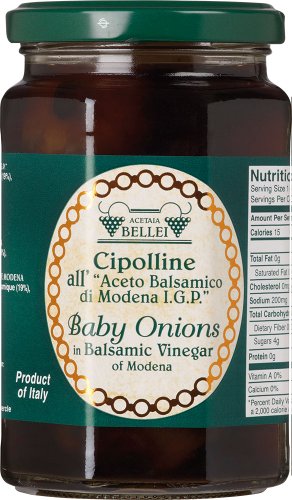 Bellei Cipolline all'Aceto Balsamico di Modena, 2er Pack (2 x 160 g) von Bellei