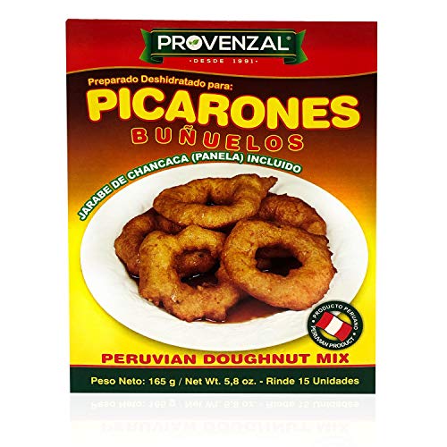 Mischung für peruanische Donuts mit Rohrzuckersirup, Box 165g - Picarones con Jarabe de Panela PROVENZAL 165g von Belmont Natural Products