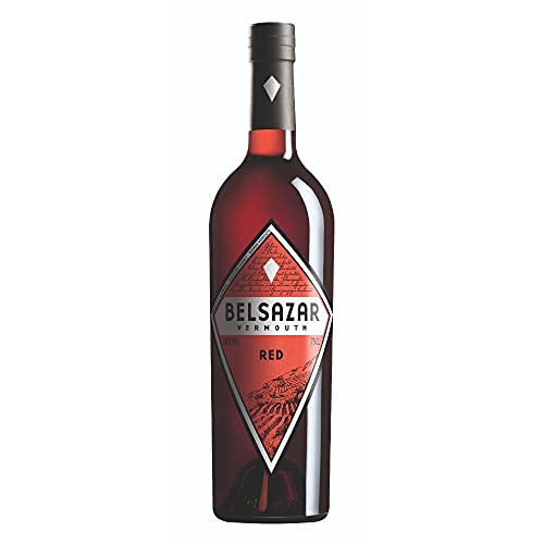 Belsazar Red Vermouth | Roter Wermut Aperitif | vom Berliner Lebensgefühl inspiriert | gefertigt im Schwarzwald | ideal-erfrischendes Sommergetränk | 14% | 750ml Einzelflasche | von Belsazar