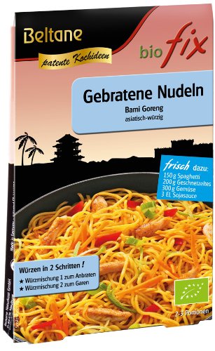 Beltane biofix Gebratene Nudeln - 2 Portionen, 5er Pack (5x 15,8 g) - Bio von Beltane