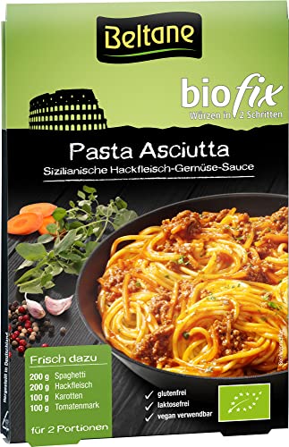 Beltane biofix Pasta Asciutta - 2 Portionen, 2er Pack (2 x 29,8 g Packung) - Bio von Beltane