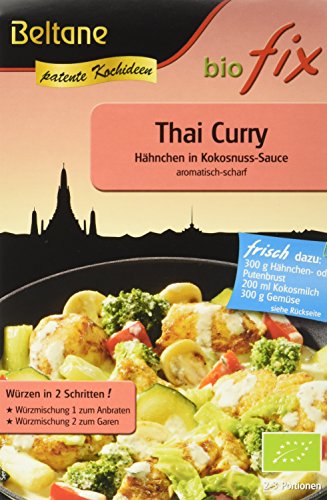 Beltane biofix Thai Curry, 10er Pack (10 x 21 g) von Beltane