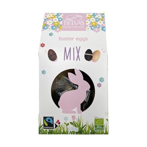 Belvas Organic Chocolate Easter Eggs Mix 100g von Belvas