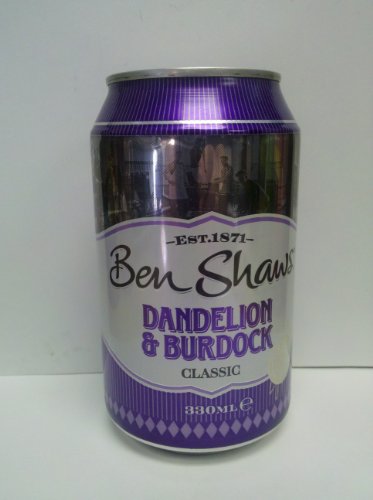 Ben Shaws Dandelion & Burdock Classic 24x 330ml - alkoholfreie, kohlensäurehaltige Kräuterlimonade von Ben Shaws