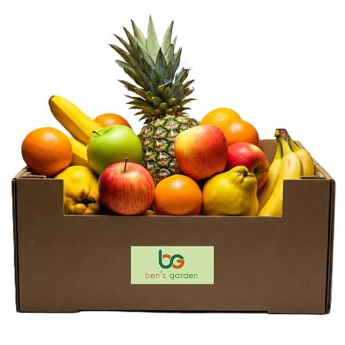 Ben's Garden Obstbox - 4kg - Frisch, Vitaminreich & Ideal für die ganze Familie - Entdecke den Geschmack der Saison von Ben's Garden