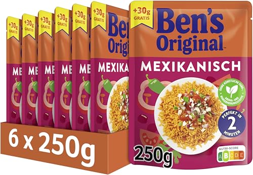 BEN'S ORIGINAL™ Express Mexikanisch 6x250g Promotion von Ben's Original