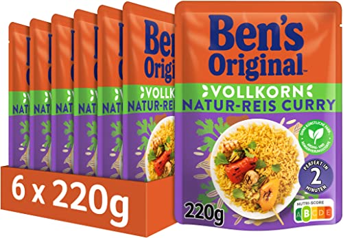 BEN'S ORIGINAL™ Express Naturreis Curry 6x220g von Ben's Original