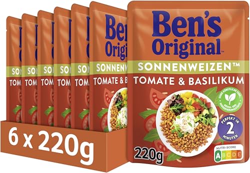 BEN'S ORIGINAL™ Express Sonnenweizen Tomate & Basilikum 6x220g von Ben's Original