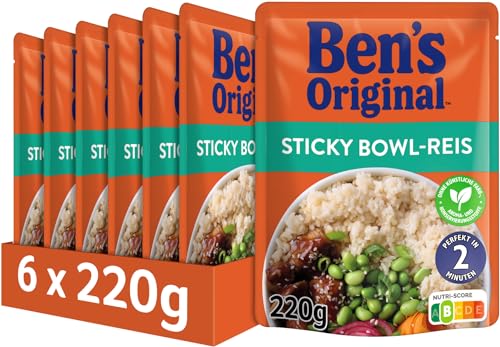 BEN'S ORIGINAL™ Express Sticky Bowl-Reis 6x220g von Ben's Original